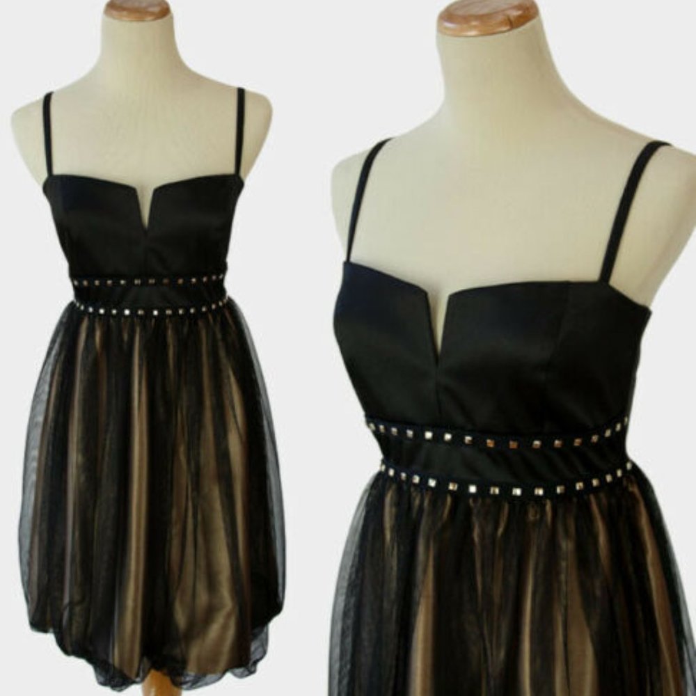 NEW Jessica Mcclintock $160 Black Evening Cocktail